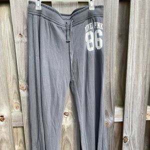 PINK Victoria’s Secret Grey Sweat Pants